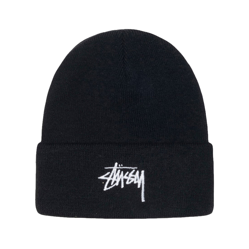 Stussy Stock Cuff Beanie - Black