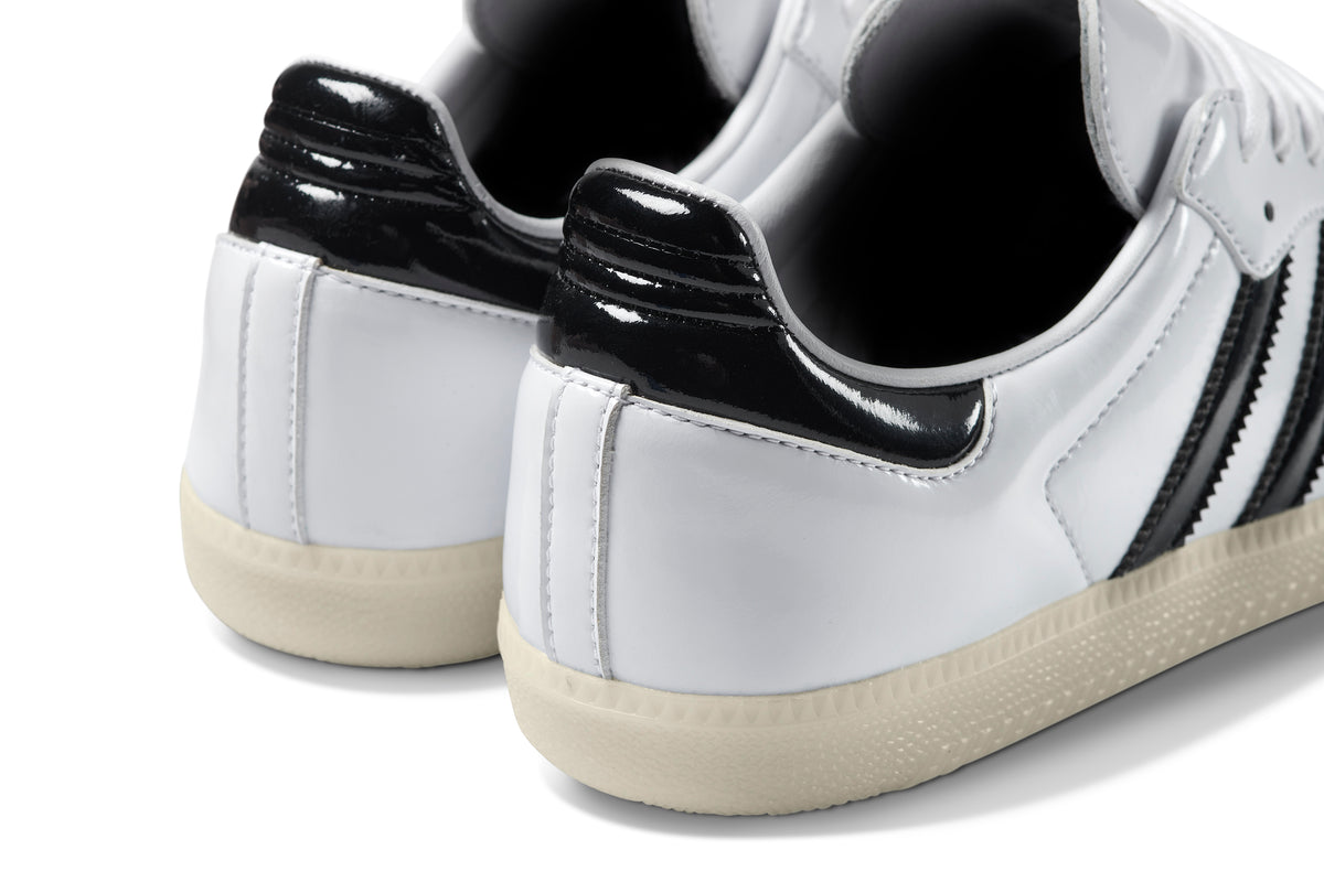 Adidas Jason Dill Samba Patent - white / black