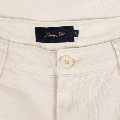 Dime Baggy Chino Pants - Natural