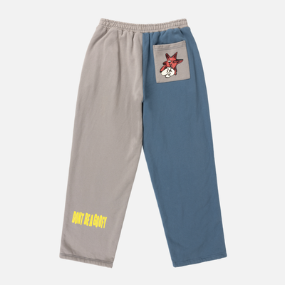 Dime Glo Dime Sweatpants - Gray/Storm Blue