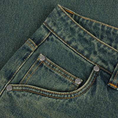 Dime Relaxed Denim Pants - Sandblasted Pine