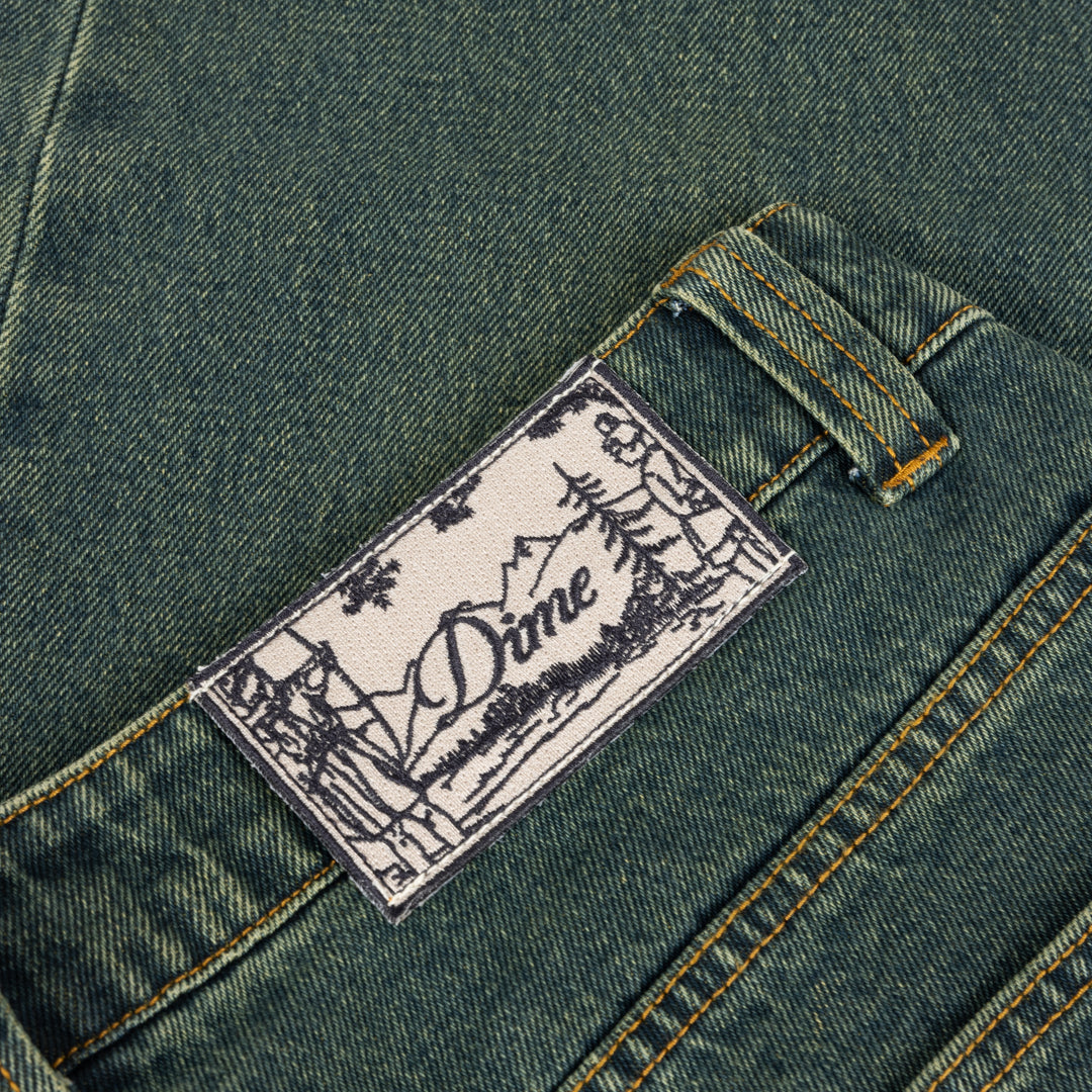 Dime Relaxed Denim Pants - Sandblasted Pine | 35th North