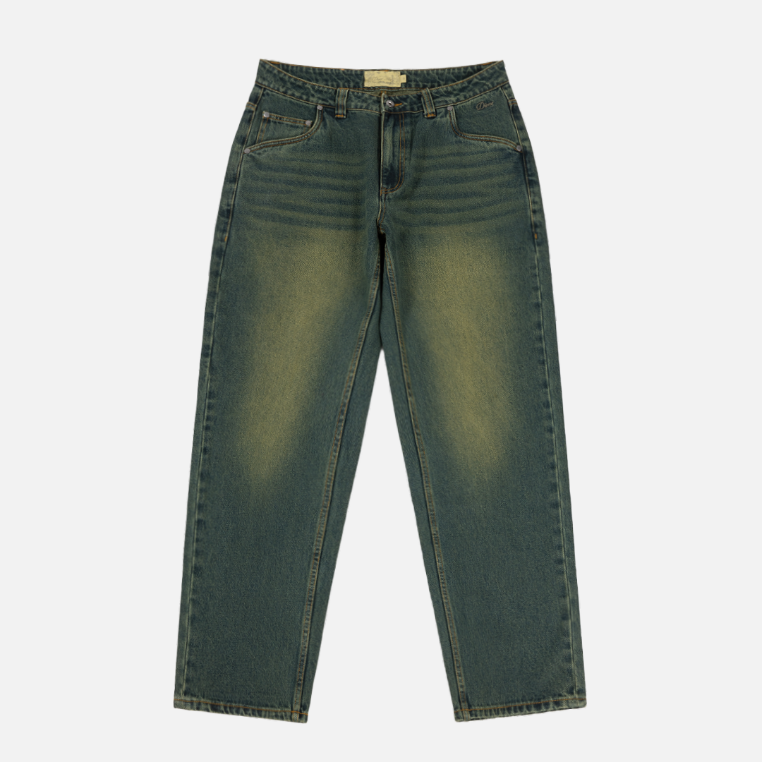 Dime Relaxed Denim Pants - Sandblasted Pine