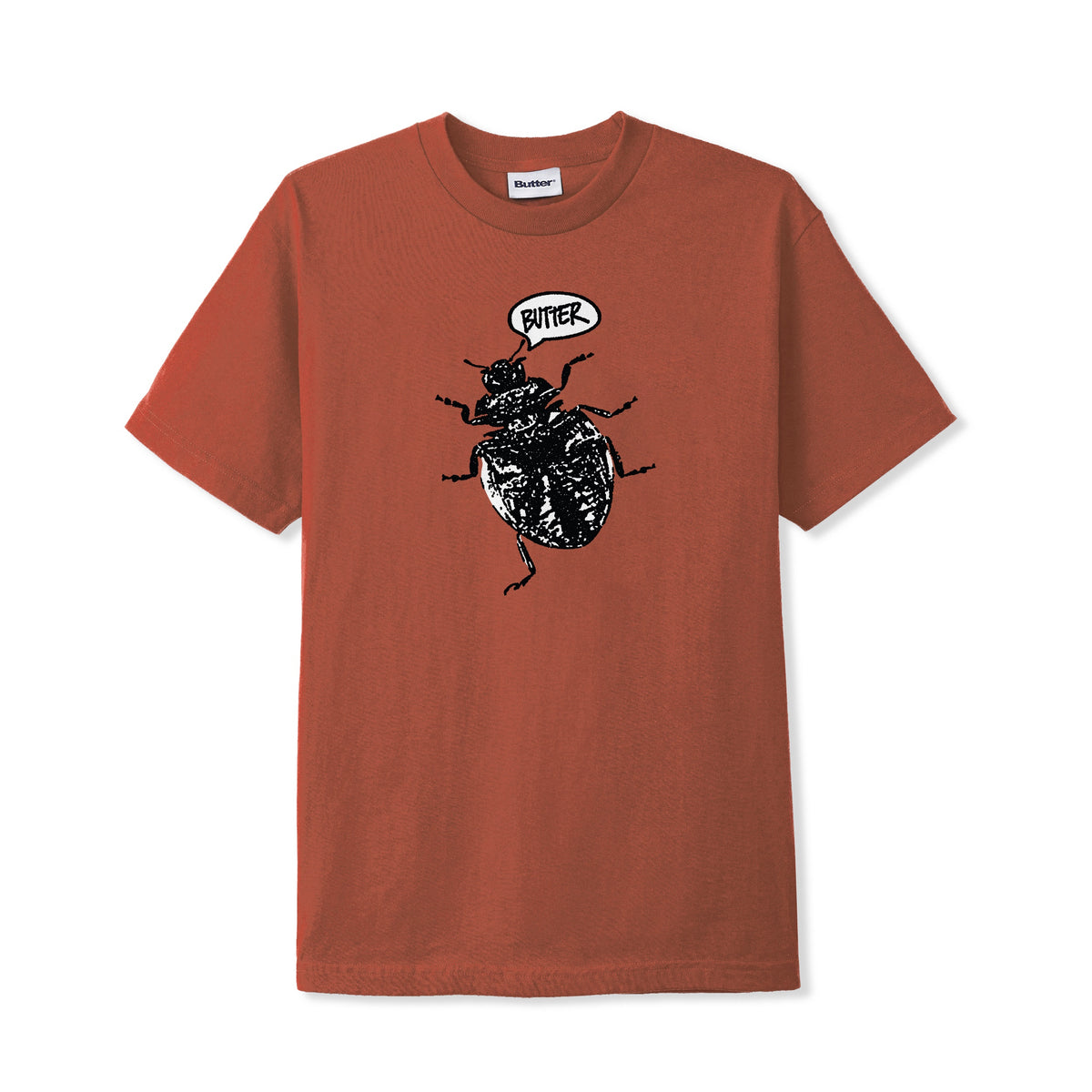 Butter Goods Beetle Tee- Ochre