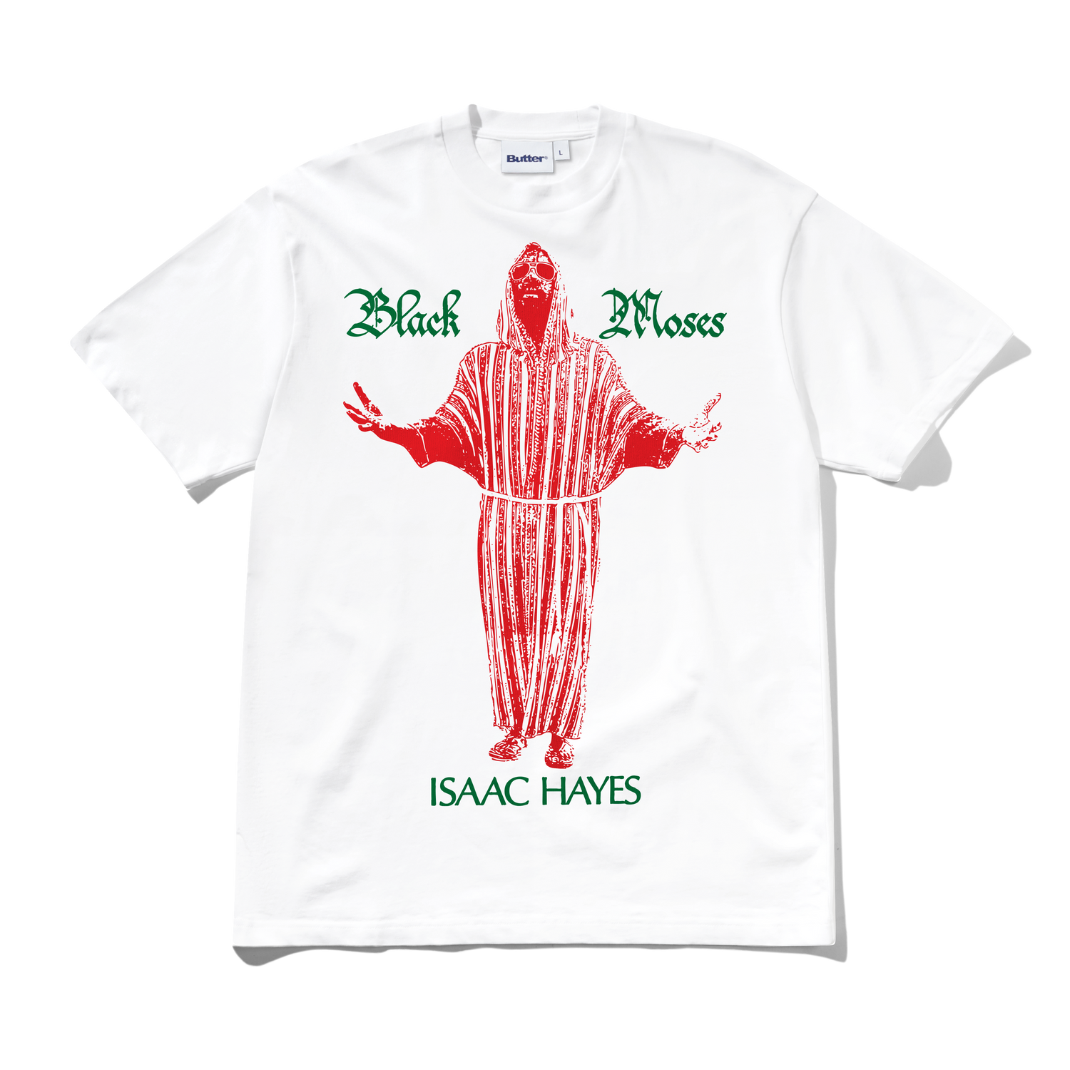 Butter Goods Black Moses T-Shirt - White