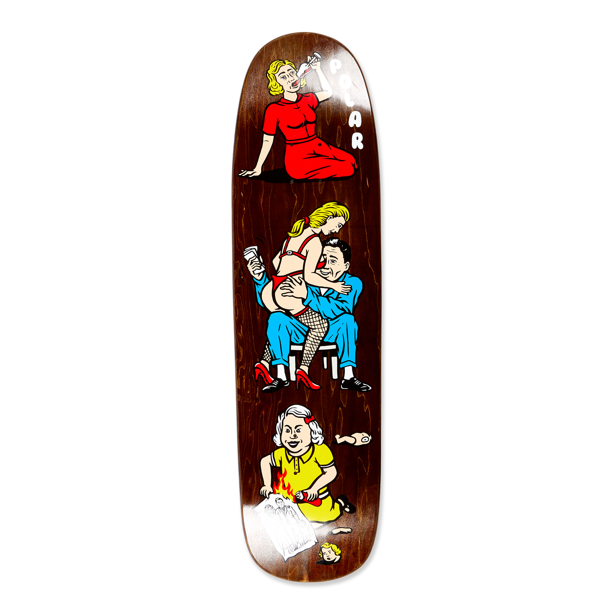 Polar Skate Co 'Family Affair' Deck - 8.25 / P9 Shape - 35th North Polar Skate Co 'Family Affair' Deck - 8.25 / P9 Shape - 35th North
