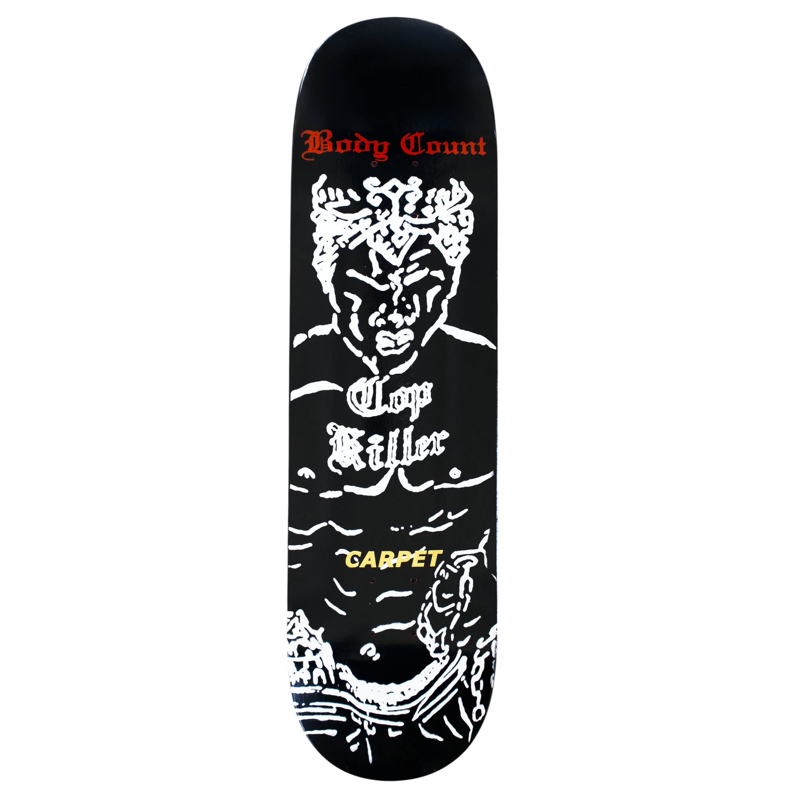 Carpet Body Count Deck  - Black 8.38