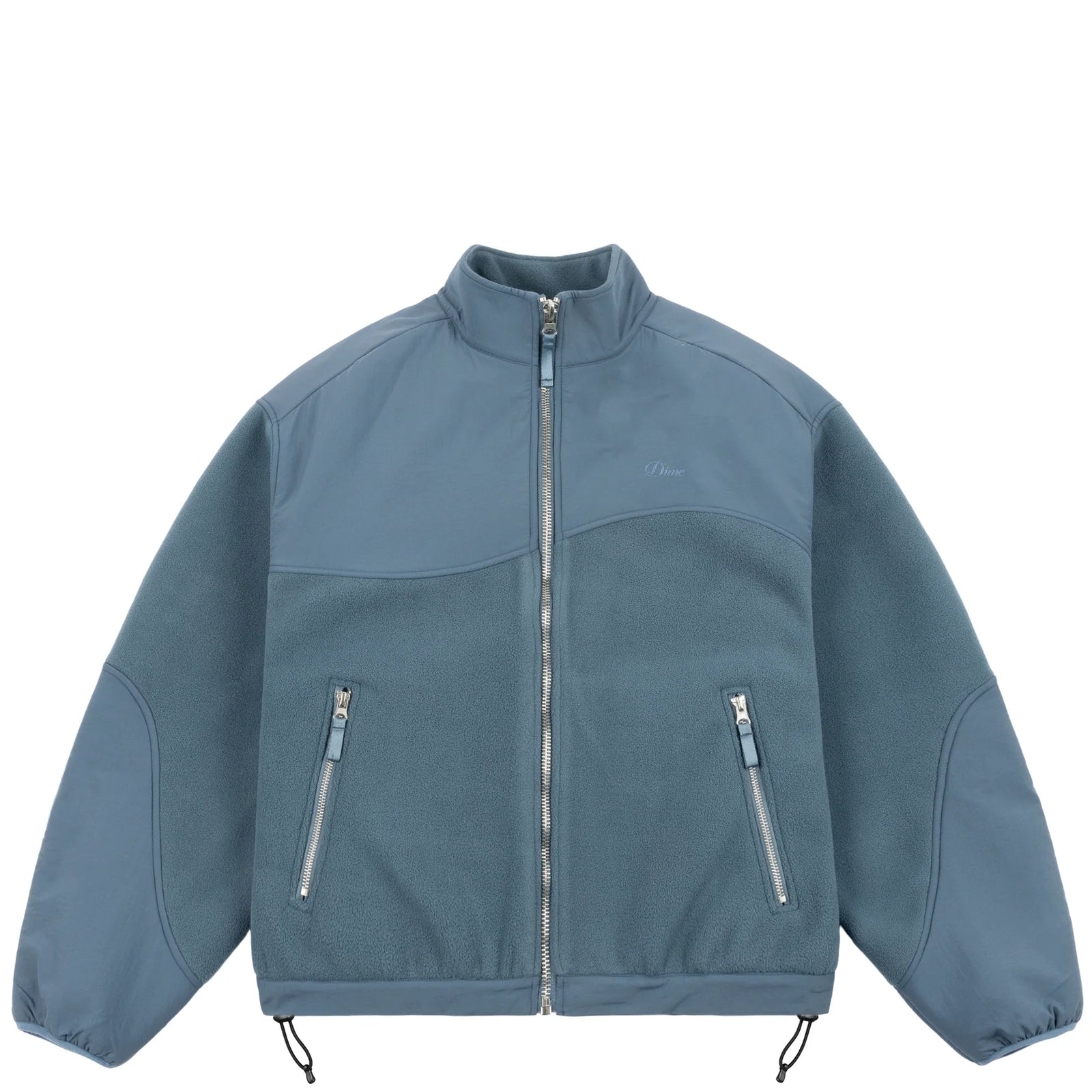 Dime Heavyweight Fleece Jacket - Slate Blue