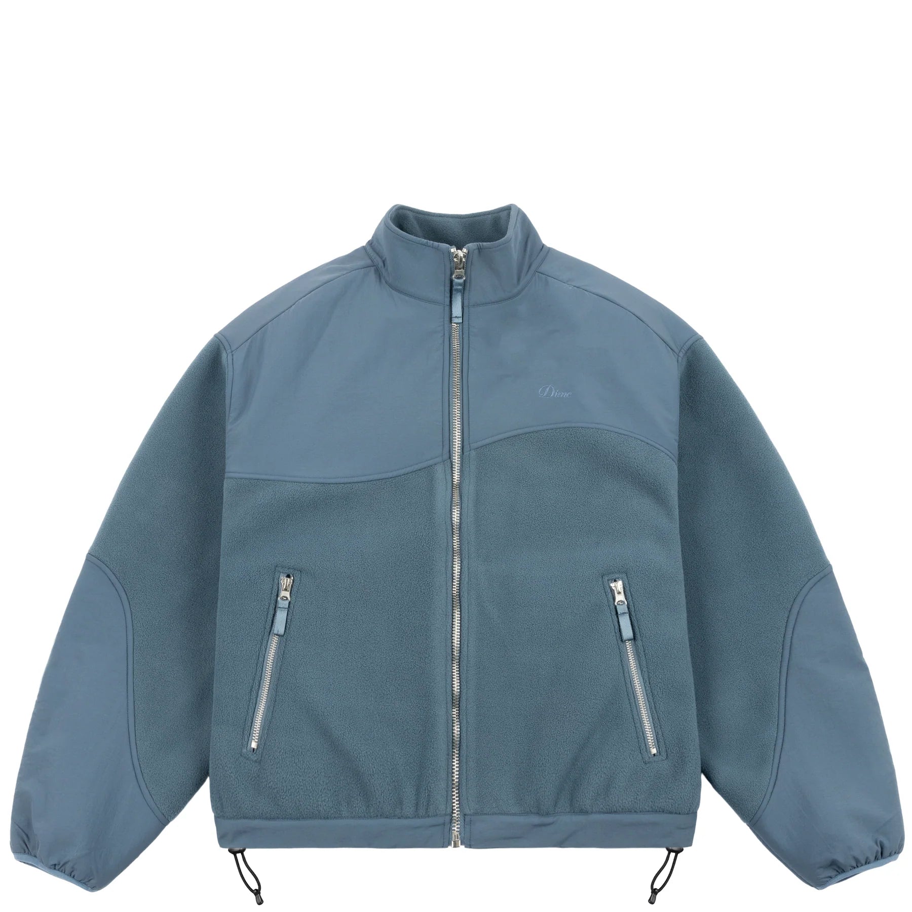 Dime Heavyweight Fleece Jacket - Slate Blue