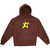 Carpet Chenille C-Star Hoodie - Brown