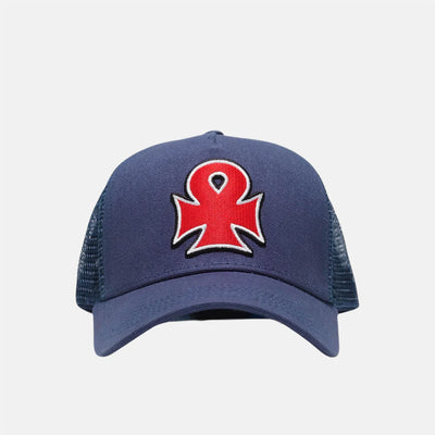 Carpet Company Iron Ankh Cap - Navy