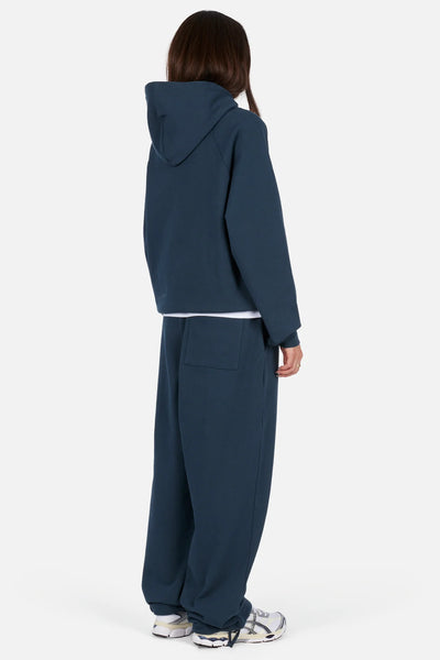 Dime Cursive Small Logo Sweatpants - Navy