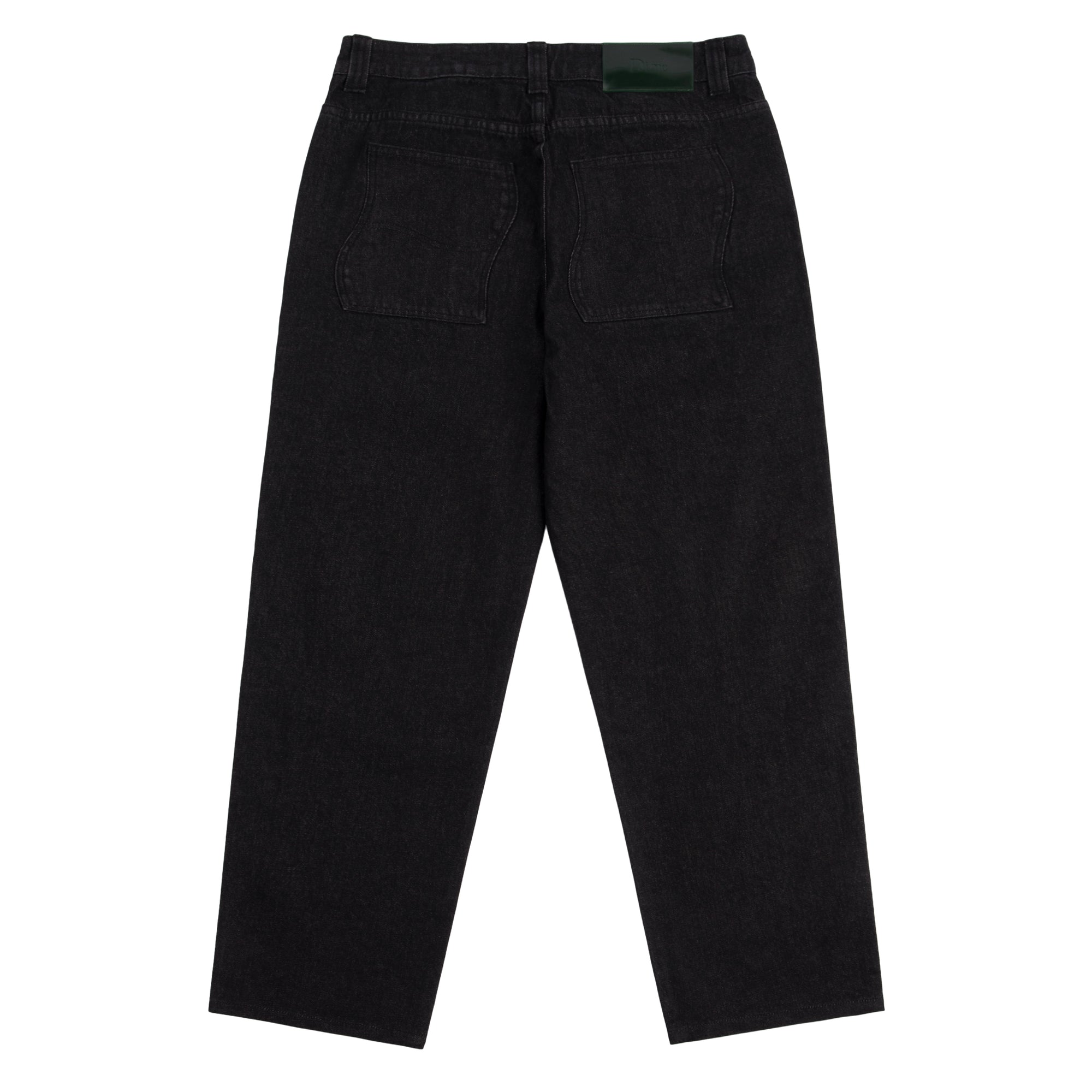 Dime Relaxed Denim Pants - Black Washed - 35th North