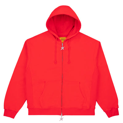 Carpet C-Star Double Zip Hoodie - Red