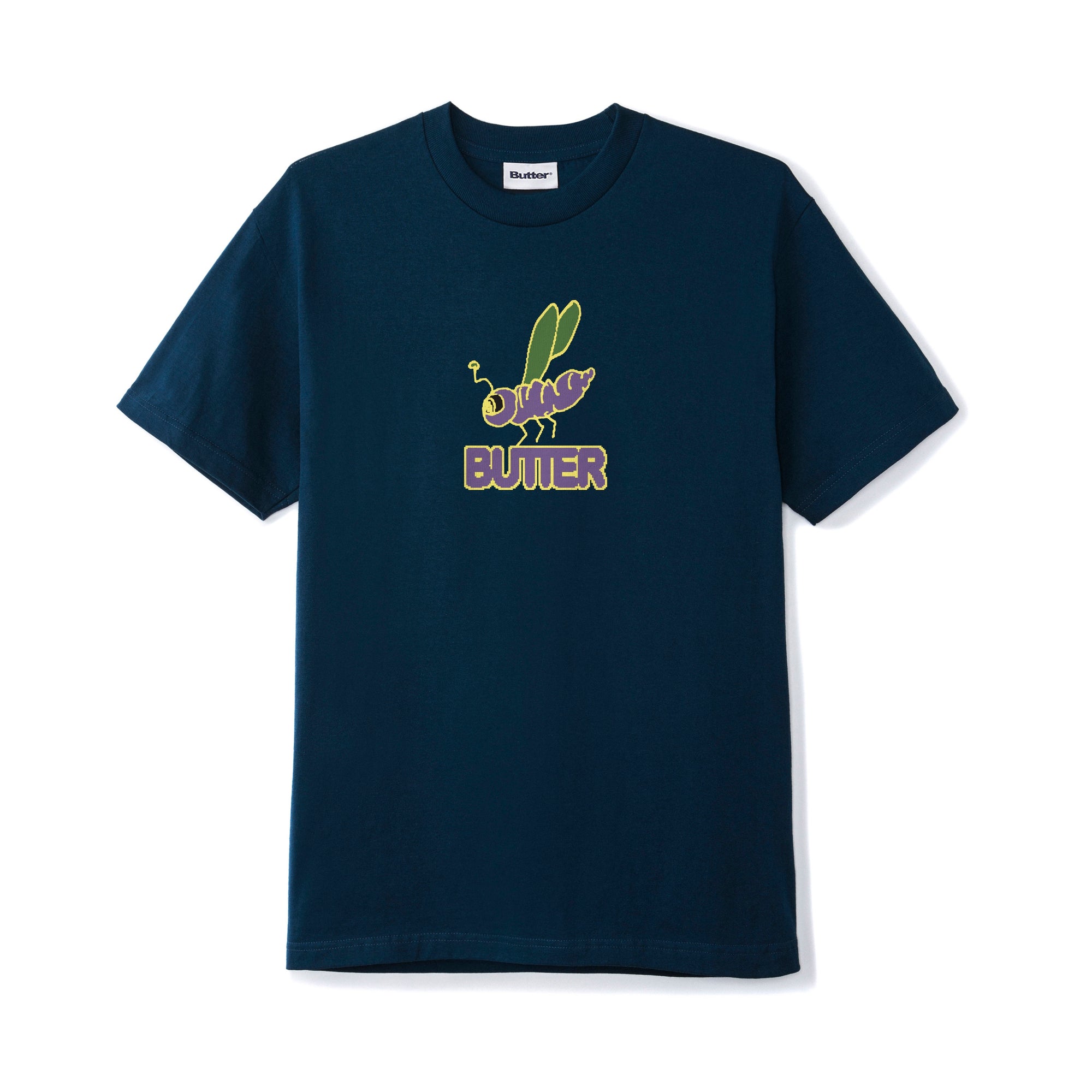 Butter Goods Dragonfly T-Shirt - Navy