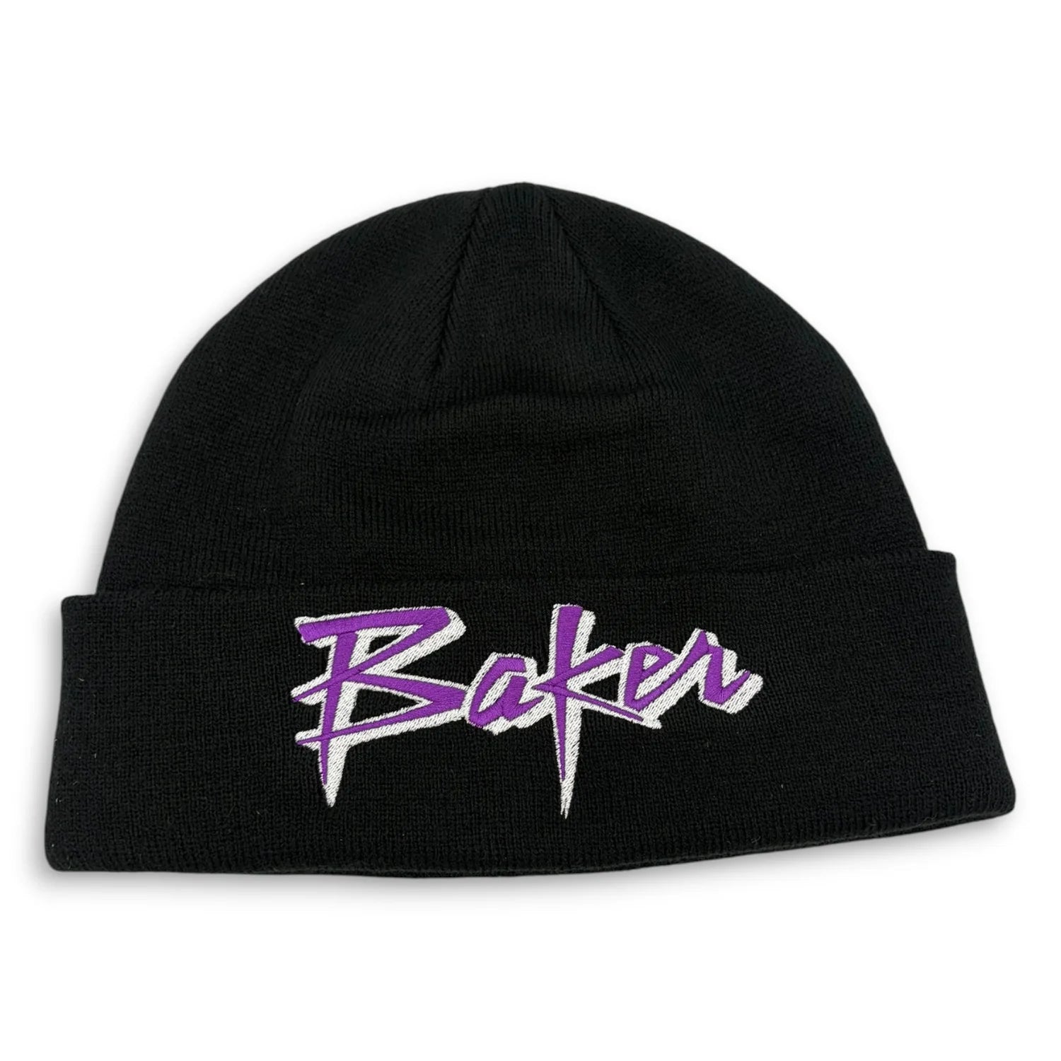 Baker Purple Pain Beanie - Black