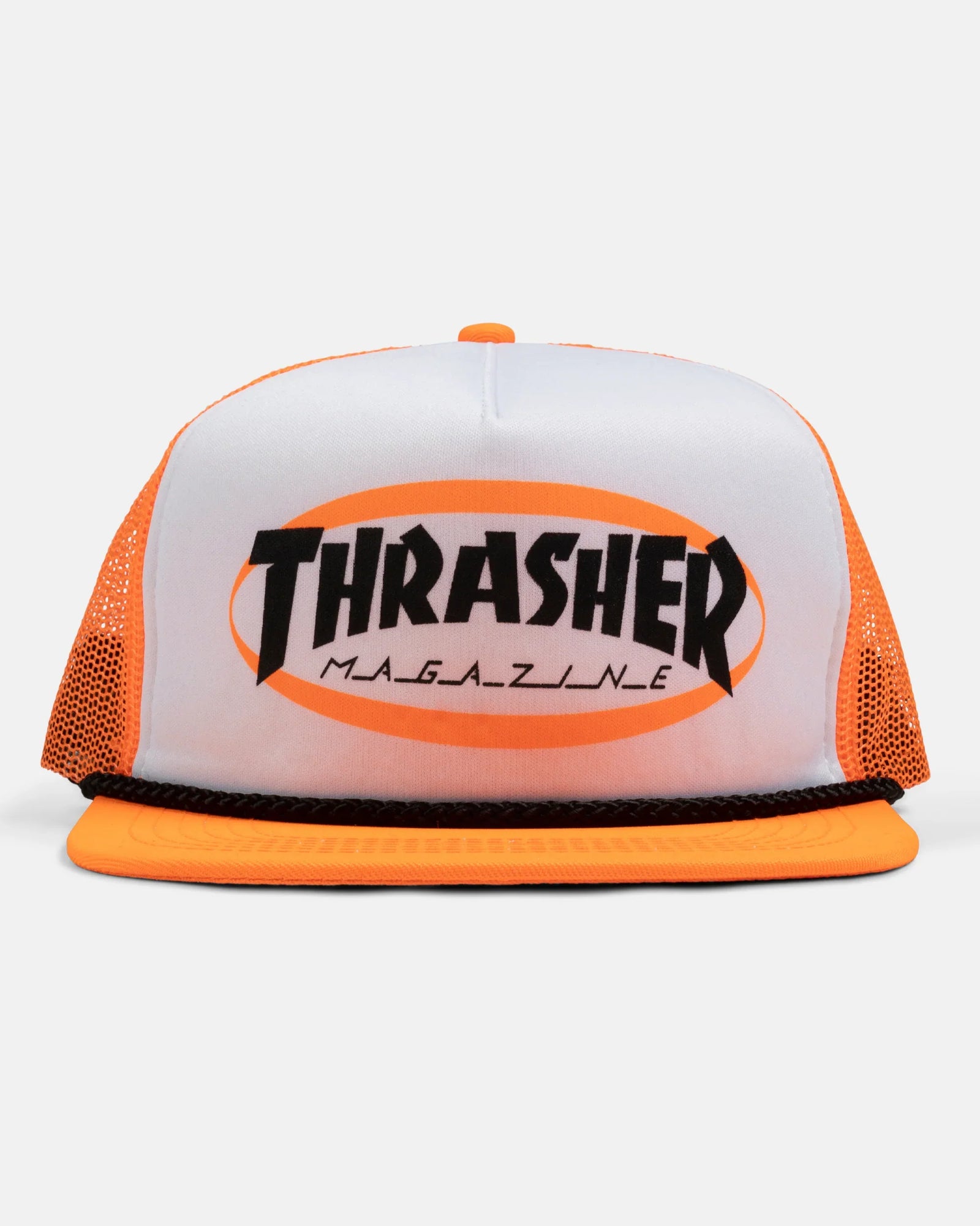 Thrasher Elipse Trucker Cap - Orange
