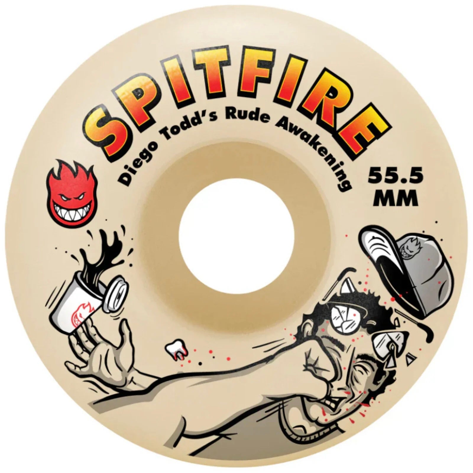 Spitfire Diego Todd Rude Awakening Classics F4 99A 55.5mm