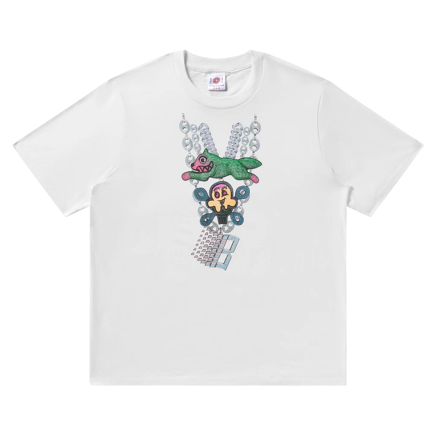 Bronze 56K ハーフジップ Tシャツ グラフィック S スケート ALWAYS 