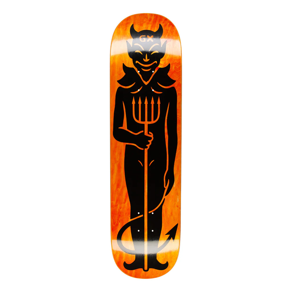 GX1000 Pitchfork Skateboard Deck - 8.25 / 8.5