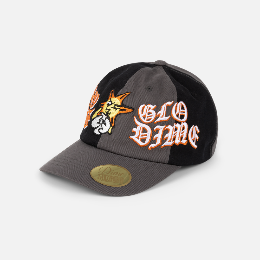 Dime Glo Dime Low Pro Cap - Black Charcoal