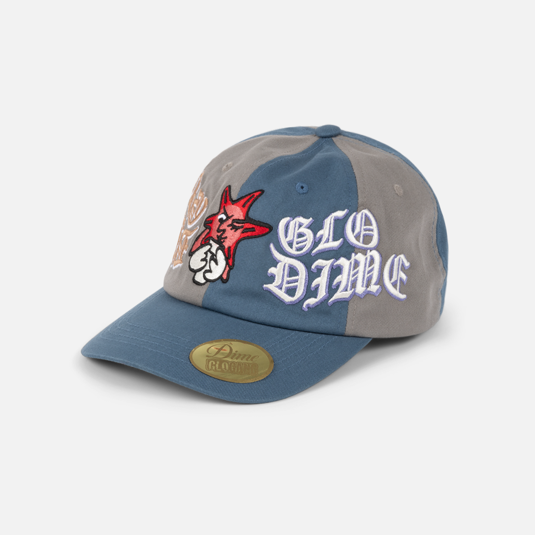 Dime Glo Dime Low Pro Cap - Gray/Storm Blue