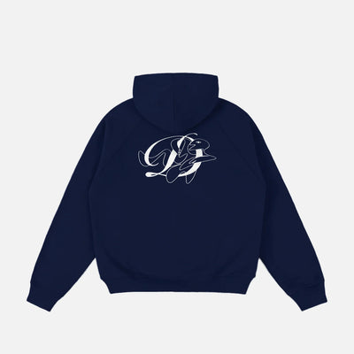 Dime Hug Hoodie - Navy