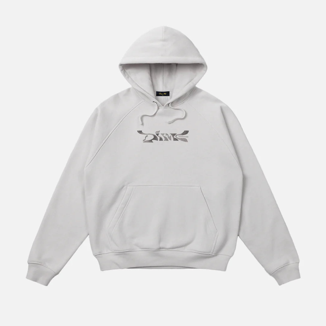 Dime Poster Hoodie - Silver