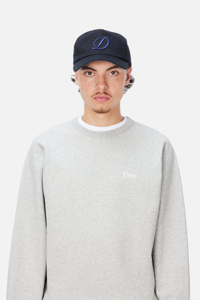 Dime D Cursive Worker Cap - Black