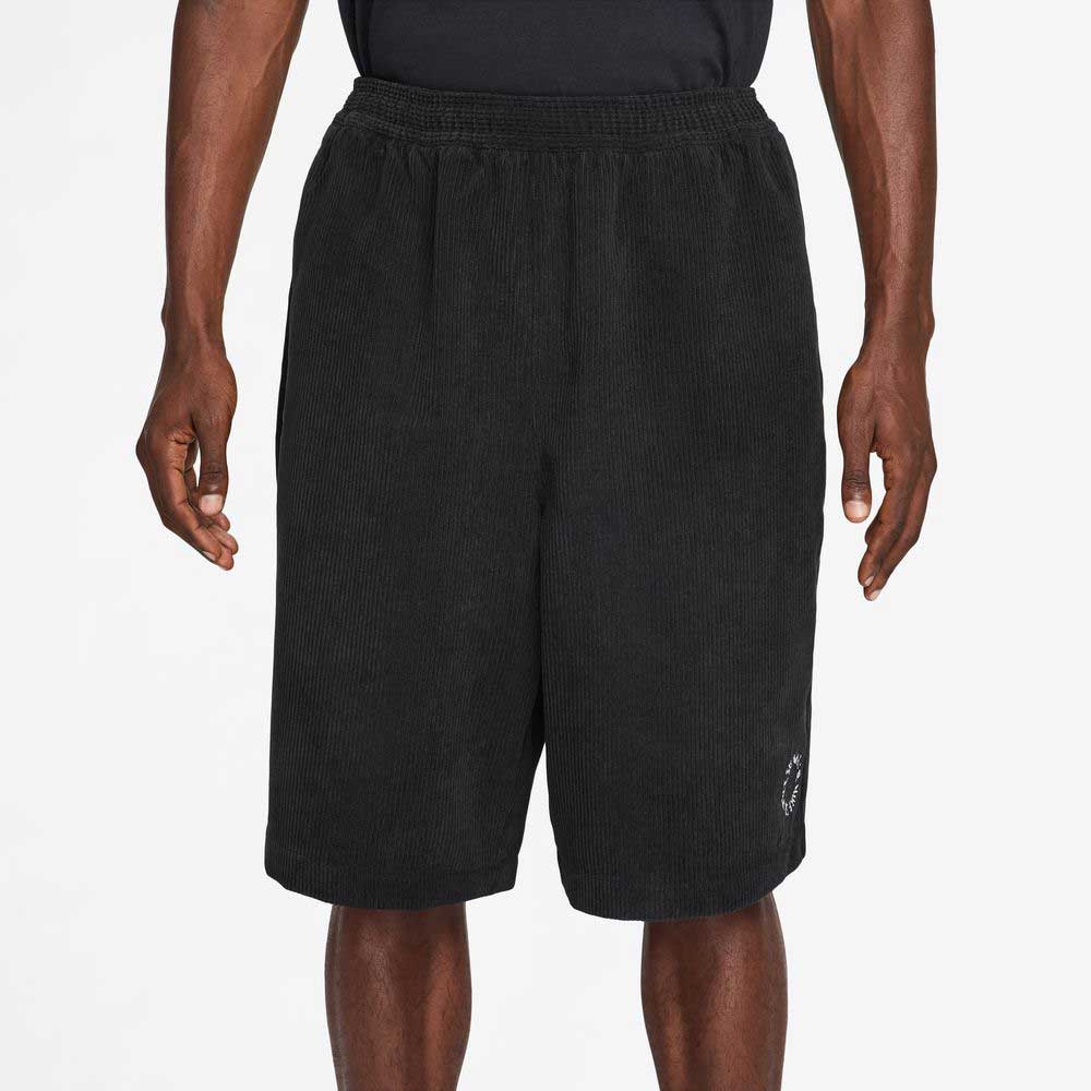 Nike SB Black Corduroy Skate Shorts - Black