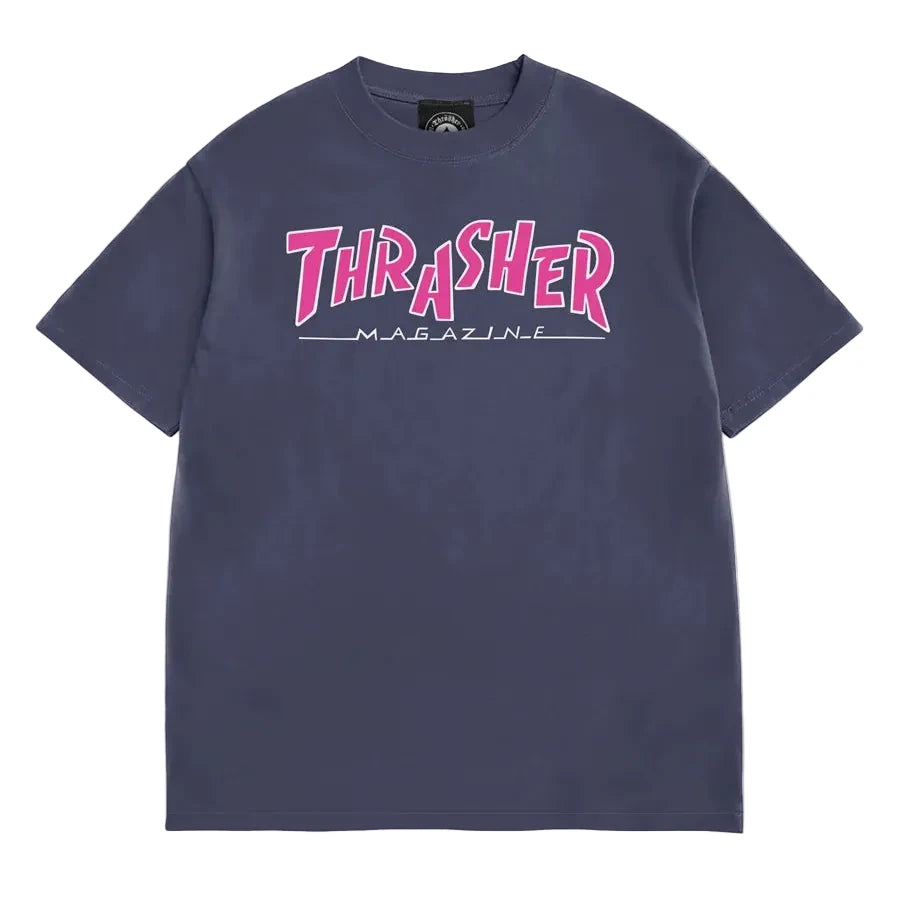 Thrasher Parra Mag T-Shirt - Navy