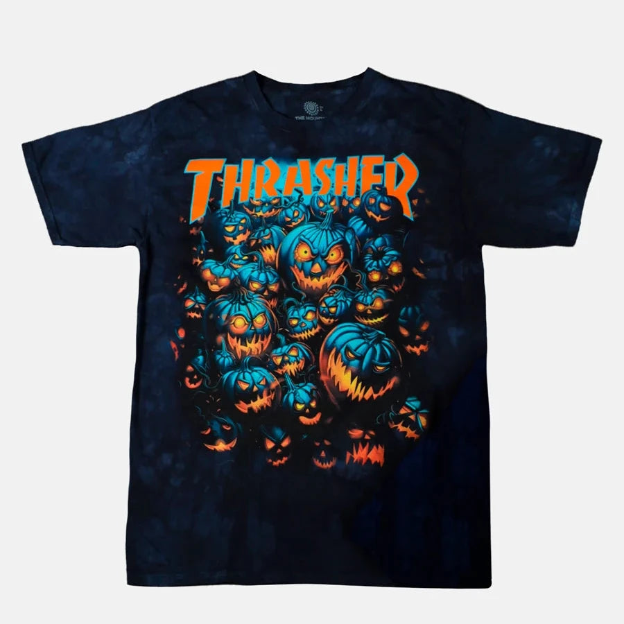 Thrasher Halloween T-Shirt - Navy