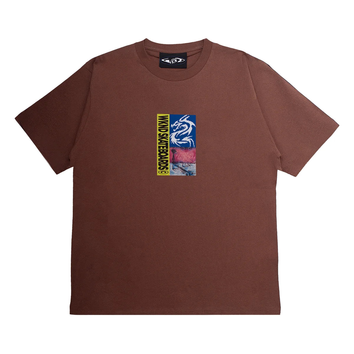 WKND Triptych Tee - Brown