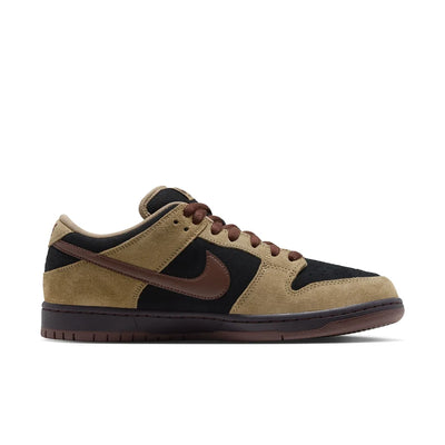 Nike SB Dunk Low Pro Shoes “Filbert” - Light Chocolate/Black/Burgundy Ash