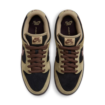 Nike SB Dunk Low Pro Shoes “Filbert” - Light Chocolate/Black/Burgundy Ash