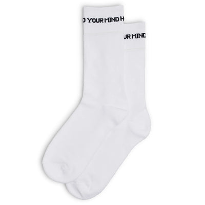 Last Resort Reverse Terry Socks - (Black or White)