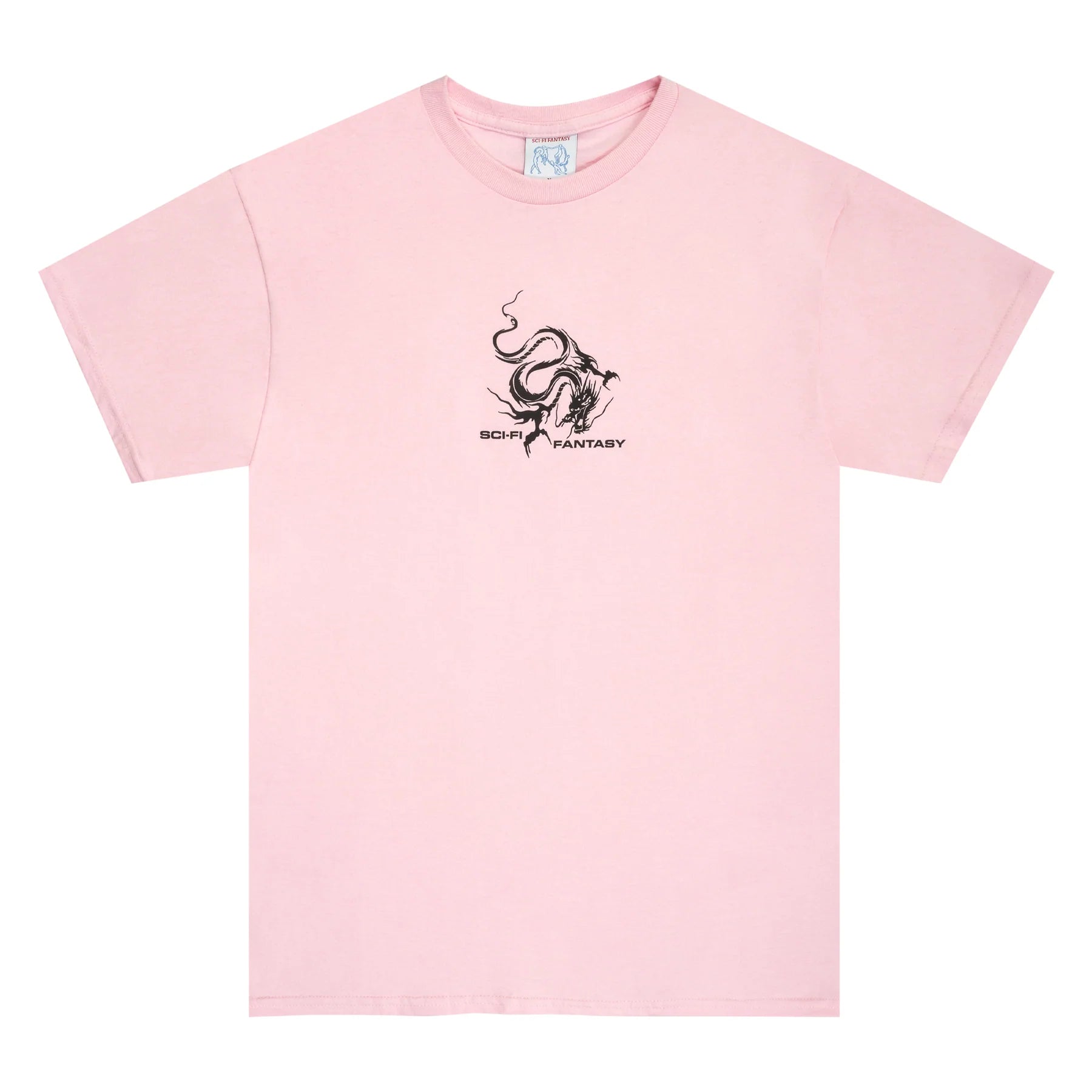 Sci-Fi Fantasy Dragon T-Shirt - Light Pink