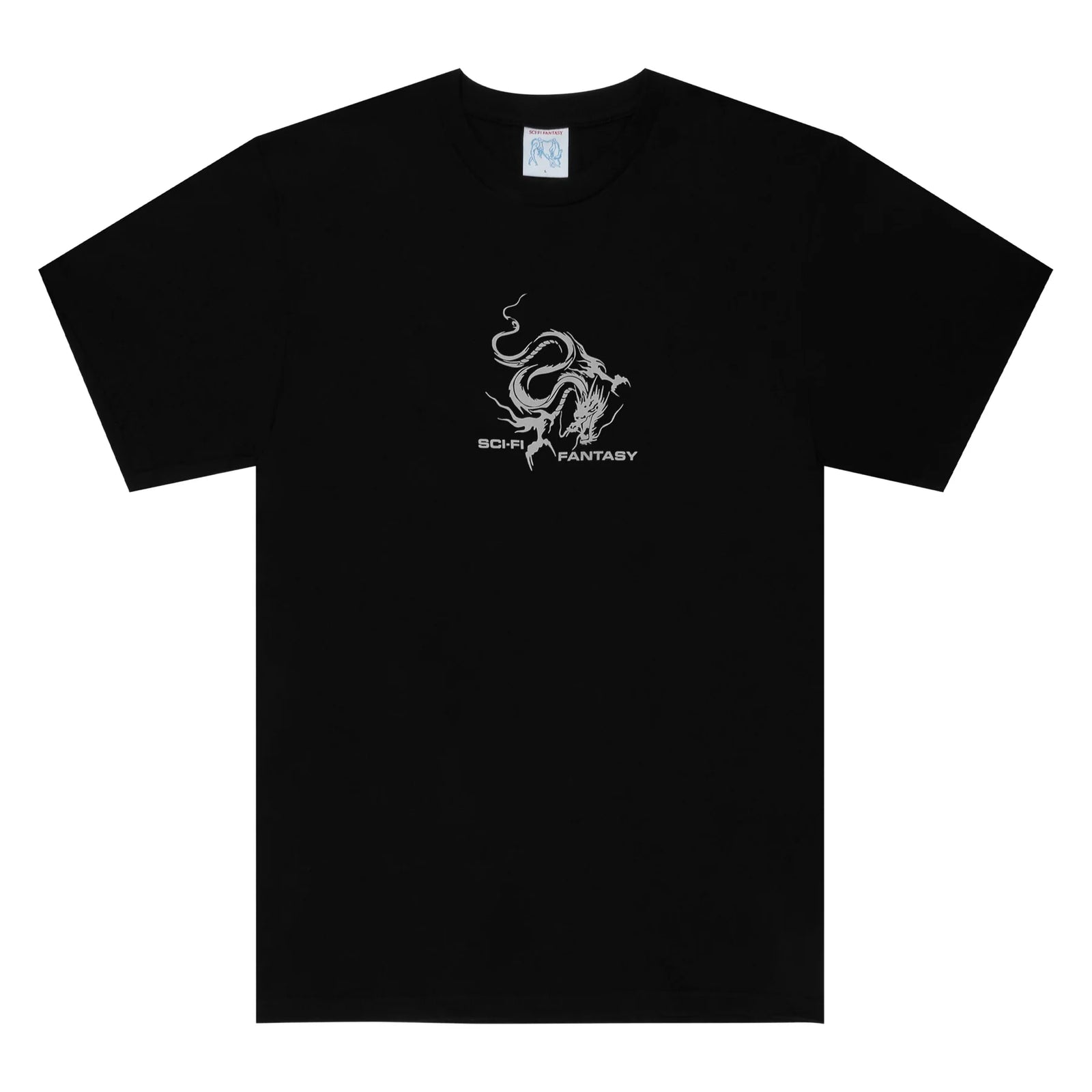 Sci-Fi Fantasy Dragon T-Shirt - Black