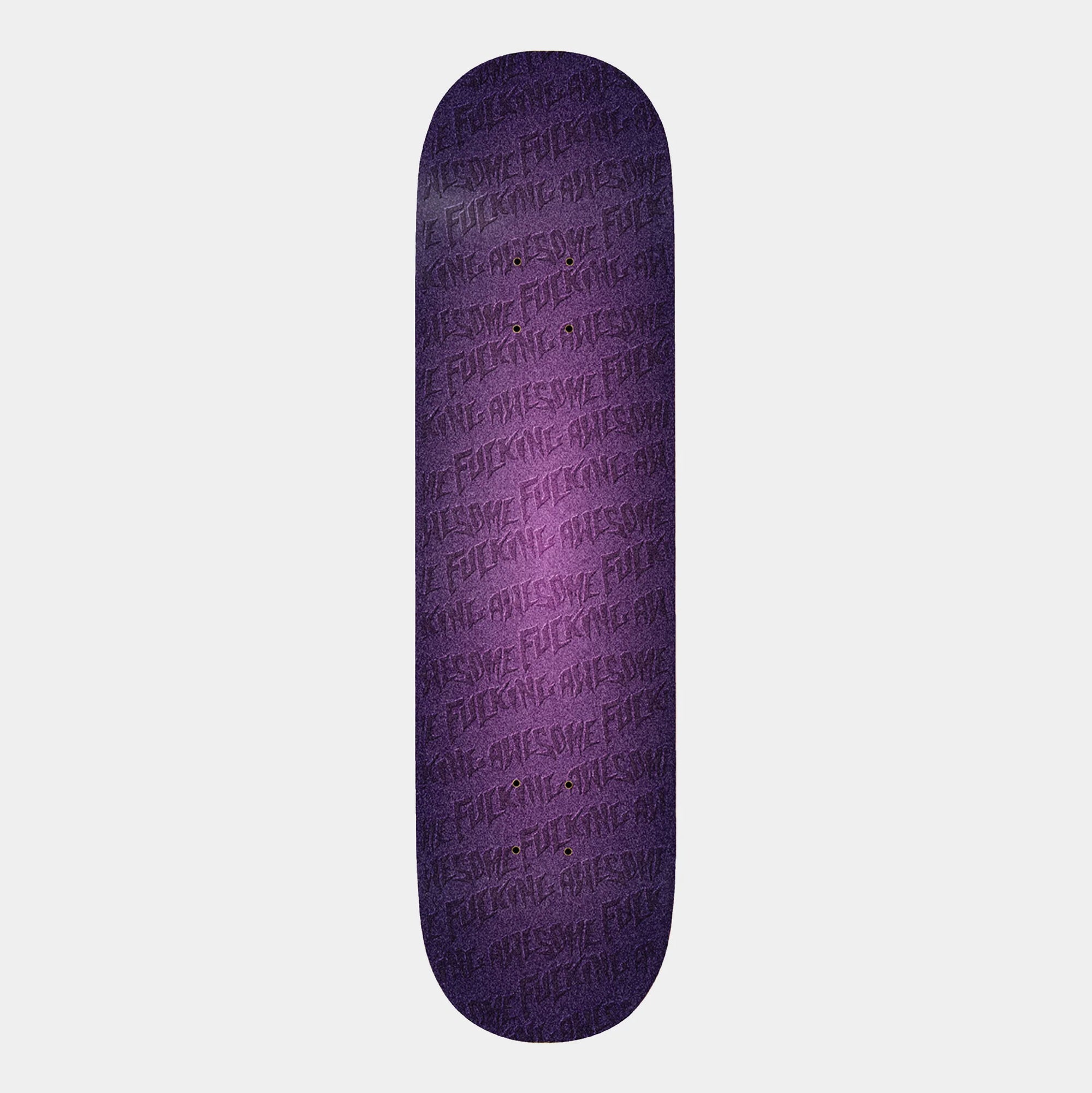 Fucking Awesome Embossed Color Board - Purple