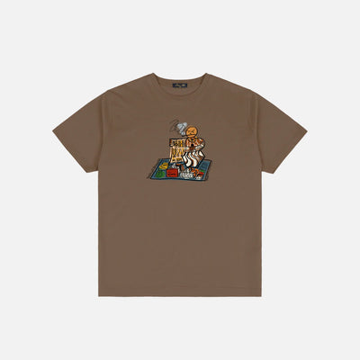 Dime Snackman Dealer T-Shirt - Chocolate