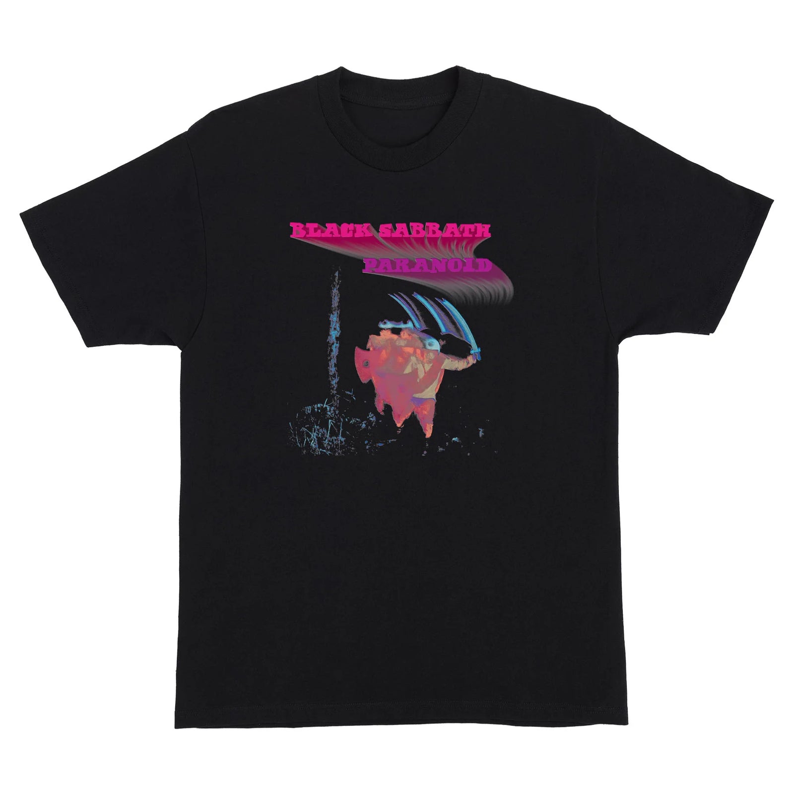 OJ x Black Sabbath - Paranoid Tee Black - M