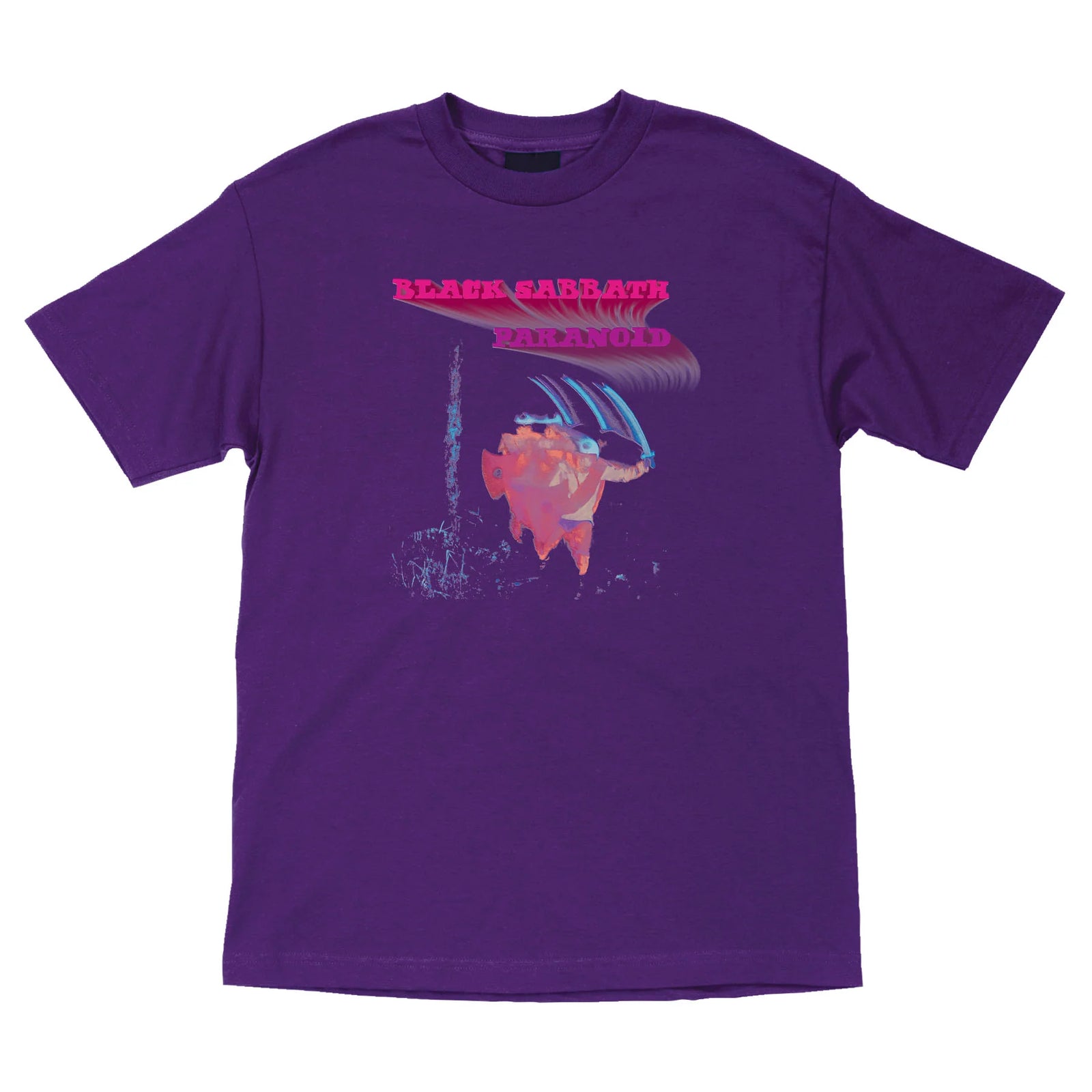 OJ x Black Sabbath - Paranoid Tee Purple - L