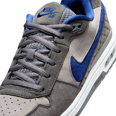 Nike SB Paul Rodriguez Zoom Air Low DG (P-Rod 1) - Flint Grey / Deep Royal Blue