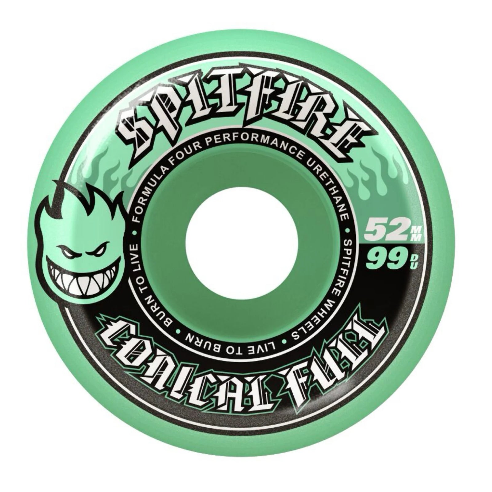 Spitfire Conical Full Teal F4 52mm