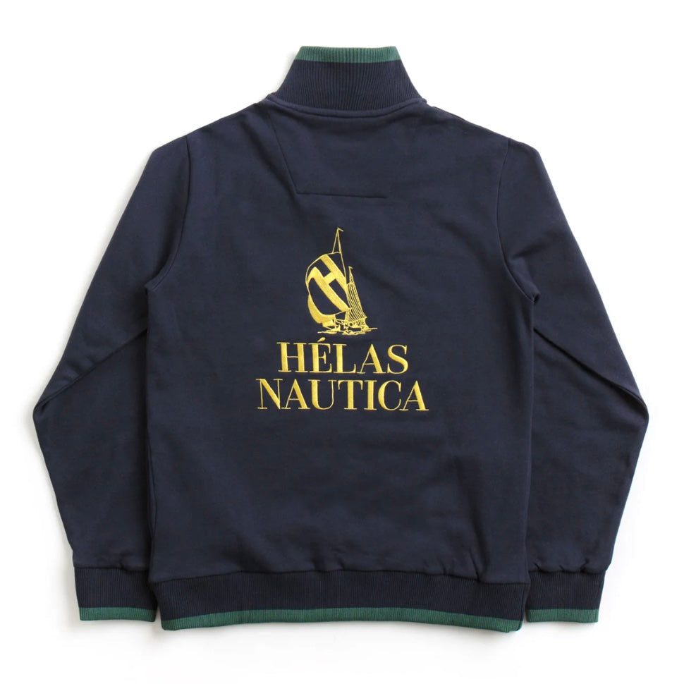 Hélas x Nautica Quarter Zip Sweater - Navy