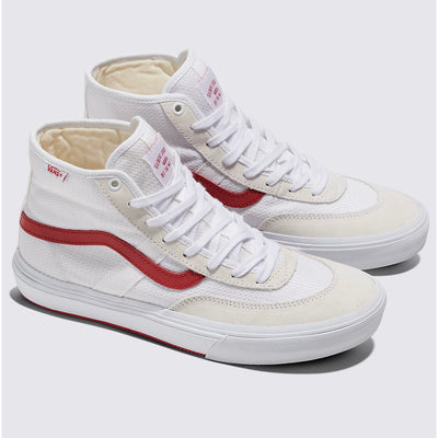 Vans Skate Crockett High - White / Red