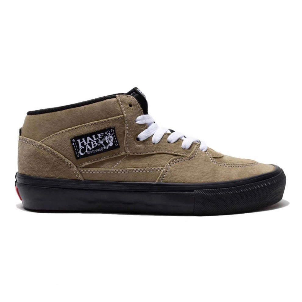 Vans Skate Half Cab - Pig Suede Olive / Black