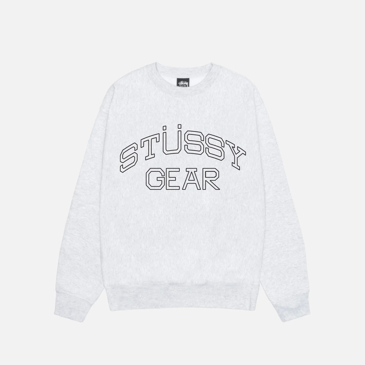 Stussy Gear Crew Sweatshirt - Ash