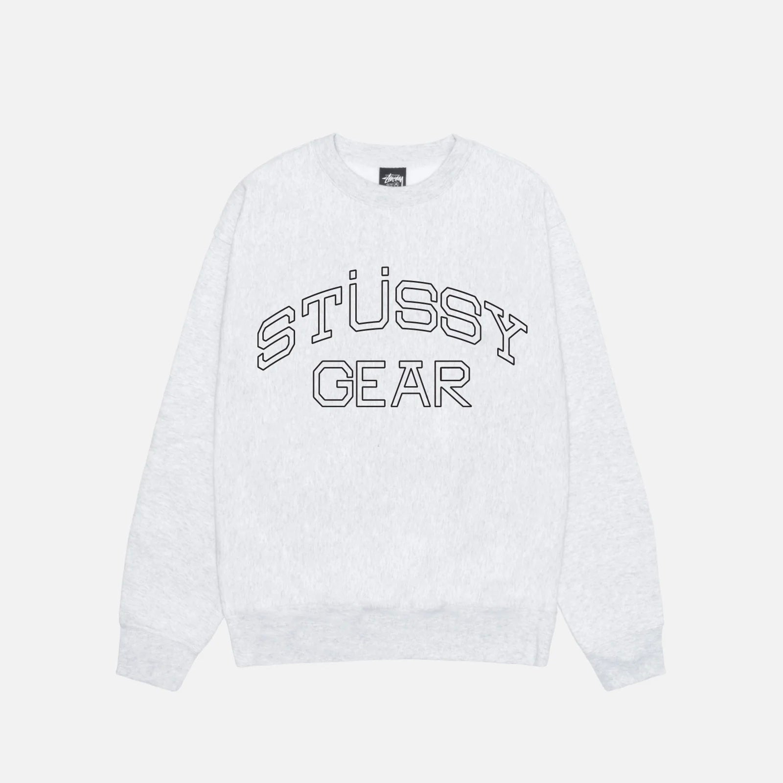 Stussy Gear Crew Sweatshirt - Ash