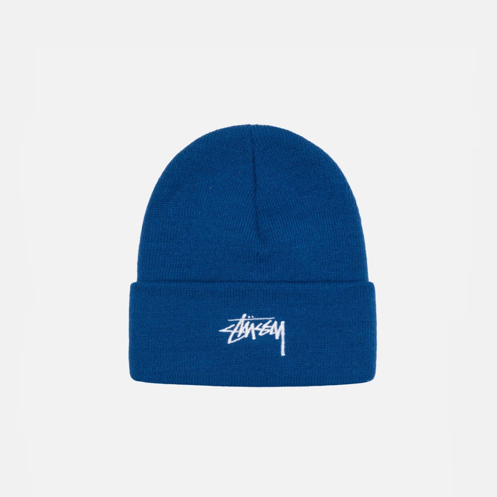 Stussy Stock Cuff Beanie - Deep Blue